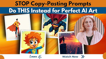 STOP Copy-Pasting Prompts! Do THIS Instead for Perfect AI Art!