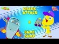 Shark Attack | Shoe Shop- Eena Meena Deeka - Animated cartoon for kids - Non Dialogue