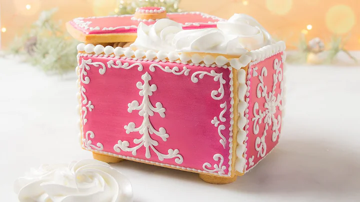 Edible Christmas Cookie Box - Collab with HANIELA'S!