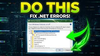 Fix  .NET Framework Errors 3.5 and 4.8 for ANY Game/application.