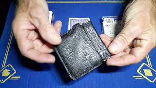 Quiver quick switch wallet, card trick tutorial