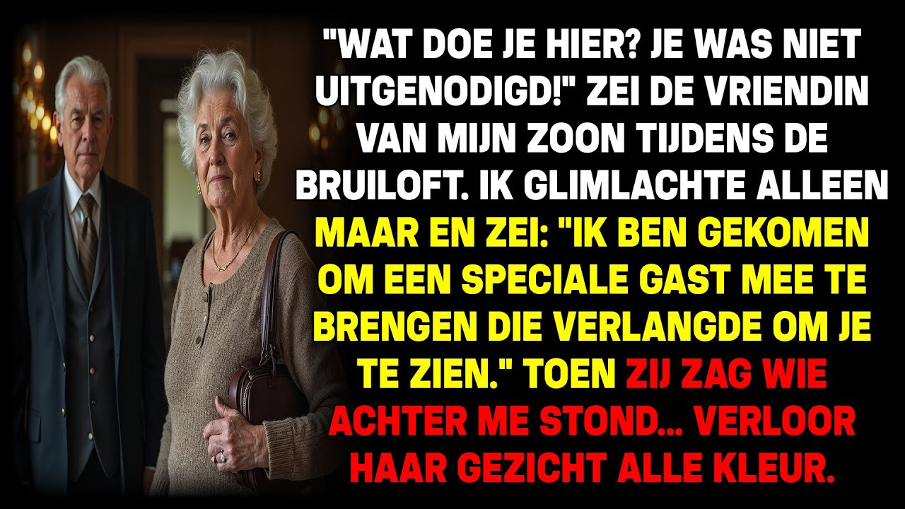 Op de BRUILOFT van mijn ZOON zei zijn bruid dat ik moest weg. Ik annuleerde alle betalingen.