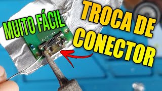 Método Mais Fácil Para Trocar Conector de Carga de Celular (Perfeito Para Iniciantes)