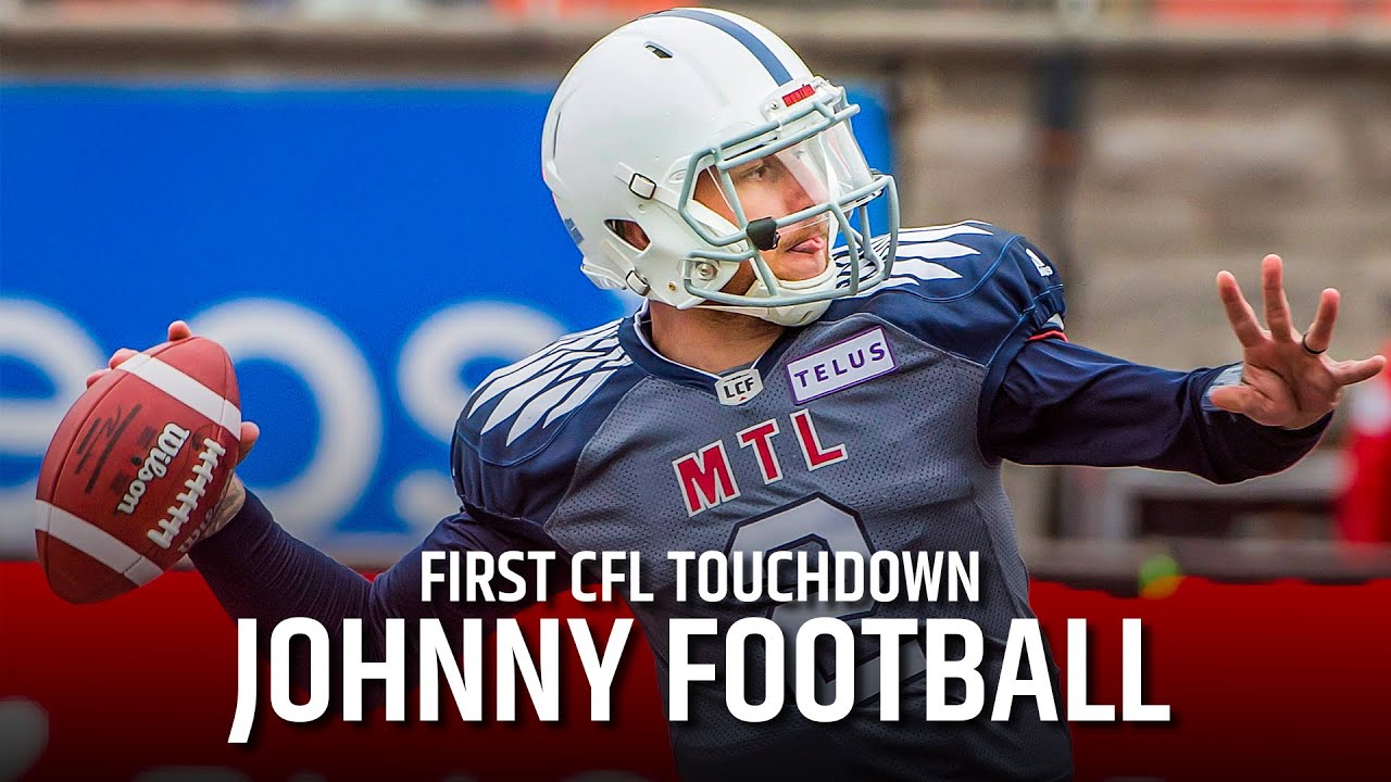 Johnny Football's Incredible First Touchdown Pass in the CFL