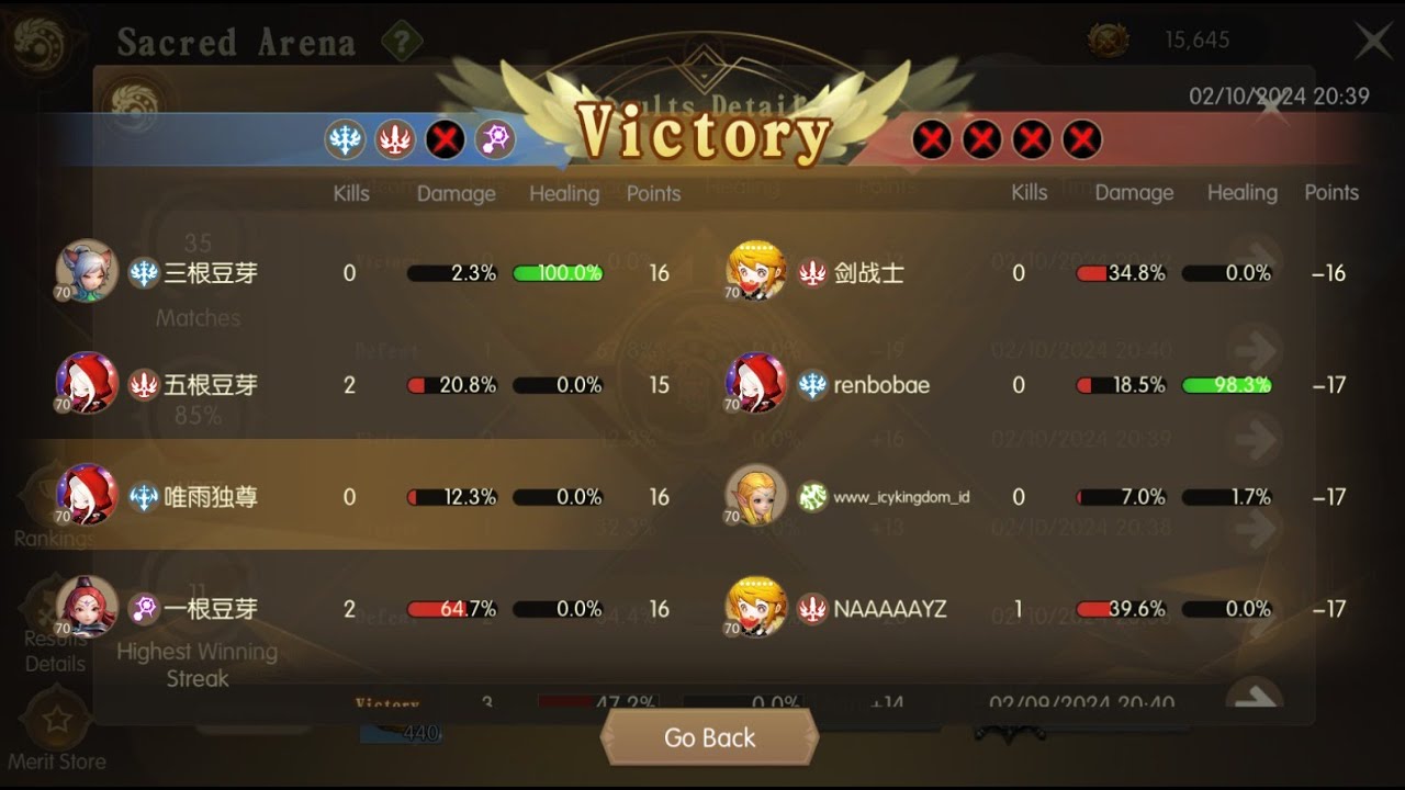 [SH1/2 Sacred Arena Match 3] Good Game 1-2 Venc, Renboo, Icy and Nay | Dragon Nest 2: Evolution