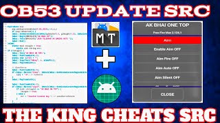 THE KING CHEATS SRC | HOW TO UPDATE SRC | HOW TO MAKE MOD MENU | FF