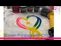 HOW TO SCREEN PRINT WITH YOUR CRICUT | Tam’s Sweet life