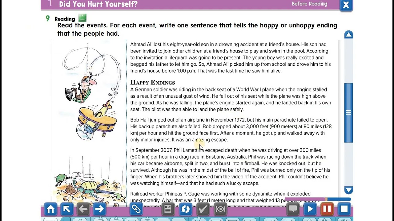 ميقا قول 1-الوحدة 5 - الصفحات 74- 75 - الفصل الدراسي الاول - اول ثانوي -Mega  Goal 1