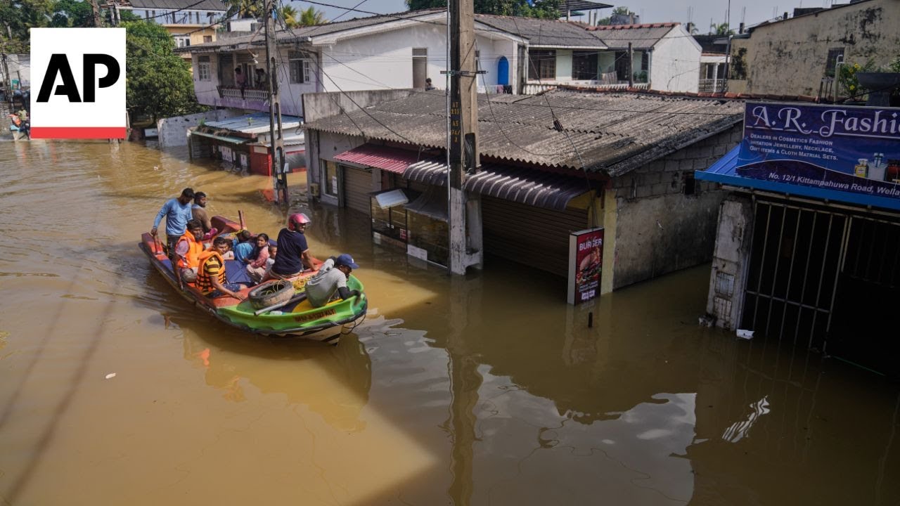 Death toll from floods and mudslides in Sri Lanka rises, with many ...