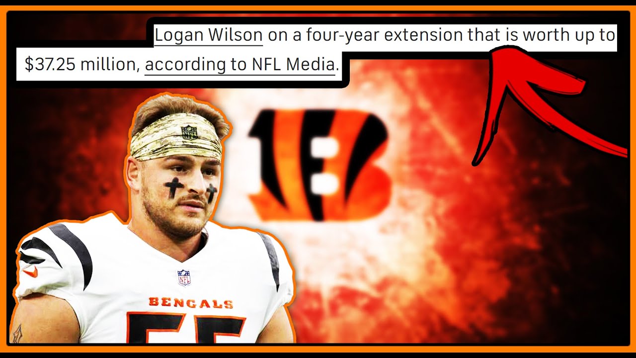 BENGALS FAN REACTS TO LOGAN WILSON GETTING A FOUR-YEAR CONTRACT ...