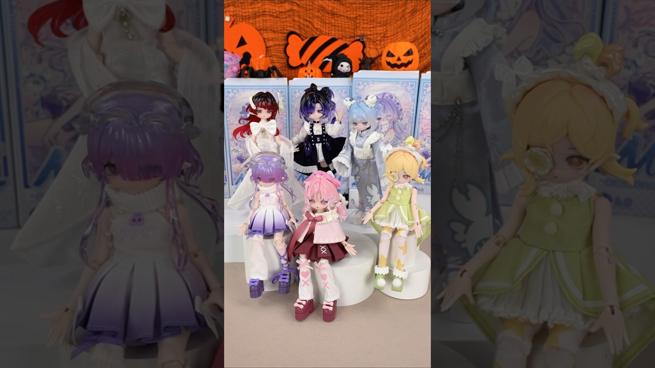 Shorts Minty Ocean Gem Series 1/8 Action Figure BJD Blind Box