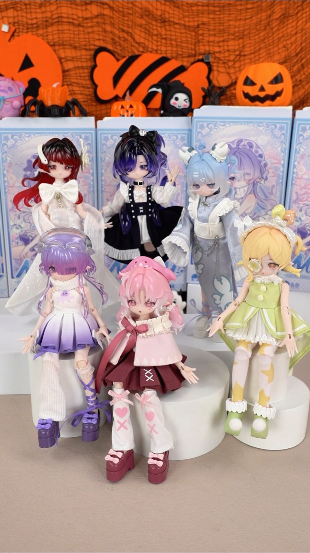 Shorts Minty Ocean Gem Series 1/8 Action Figure BJD Blind Box