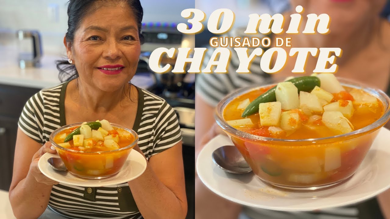 Guisado de Chayote ( Comidas en menos de 30 Min!!)