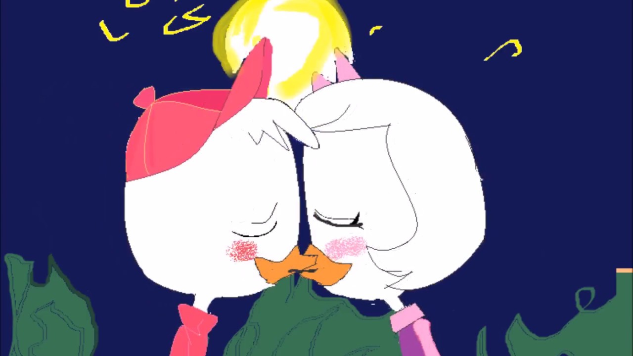 Ducktales Huey And Webby Kiss Youtube