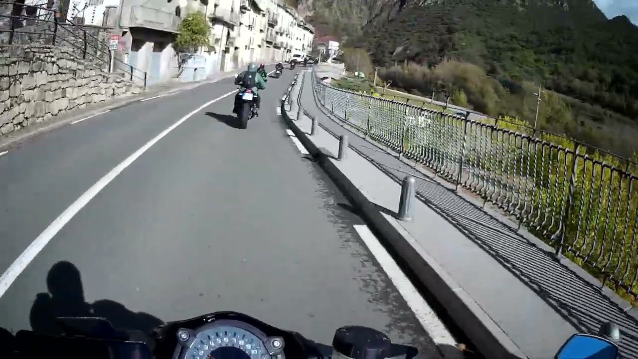 kawasaki z900 on board - pure sound - ruta sort #2 - tremp-sort