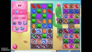 Candy Crush Level 2142 Audio Talkthrough, 2 Stars 0 Boosters
