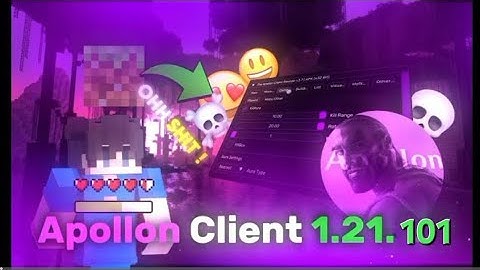 MCPE Apollon Client (32/64bits) | Hack Client | Mod Menu 1.21.101