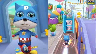 Cat Runner : Decorate Home - Captain America (Happy Dog) Android Gameplay | Kick Tom screenshot 2