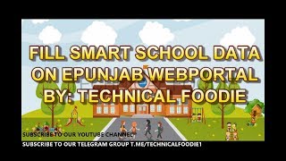 HOW TO UPDATE SMART SCHOOL PARAMETERS ON EPUNJAB: By: Technical Foodie screenshot 5