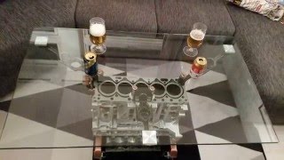 Diresta Inspired Volvo Engine coffee table.