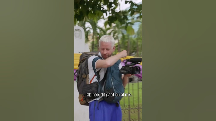 Woehoe FOMO Show is back 😎 En dit keer gaan gaan de mannen backpacken in Thailand! #fomoshow #npo3