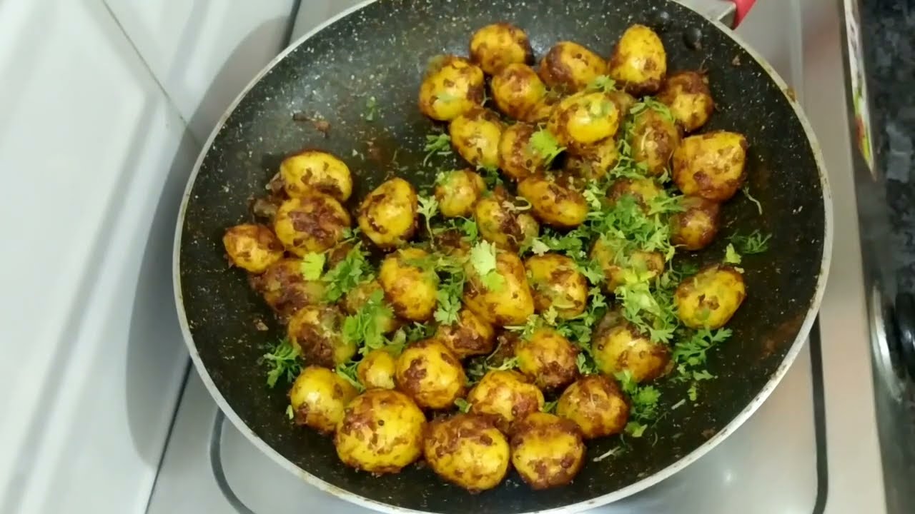 Baby potato fry! Potato recipe