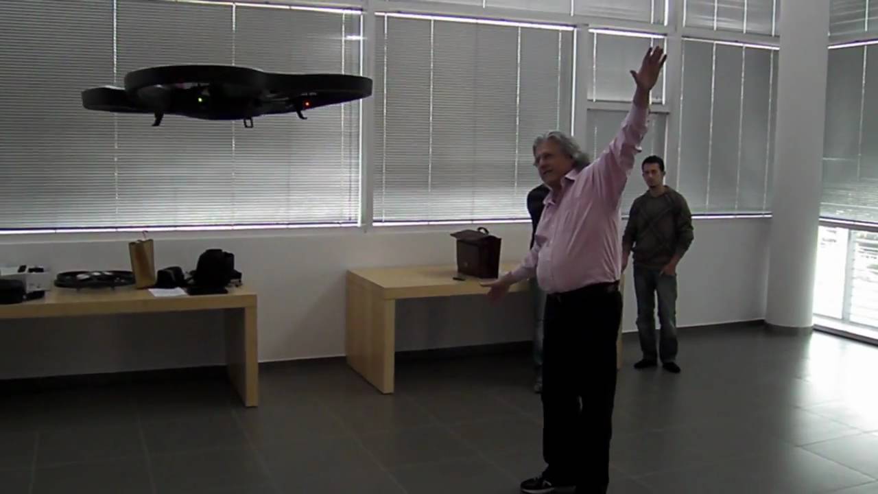 Video till AR.Drone + Kinect = coolt