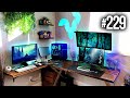 Room Tour Project 229  - BEST Desk & Gaming Setups!