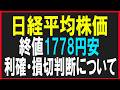 日経平均株価、終値1778円安　イラン情勢長期化？　株式テクニカルチャート分析