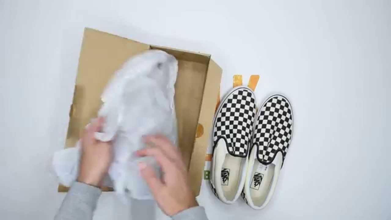 custom vans unboxing