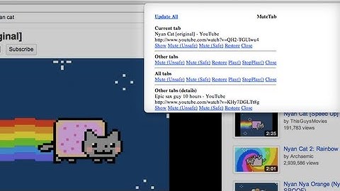 MuteTab Quickly Finds and Silences Noisy Browser Tabs