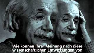 Radiointerview with Albert Einstein 1940 (English with German Subs)