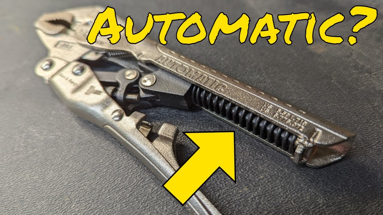 CH Hanson Automatic Self Adjusting Locking Pliers - YouTube