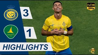 Al Nassr vs Al Khaleej | SEMIFINAL KING'S CUP 2024 | Ronaldo Hattrick again!! Highlights & all goals