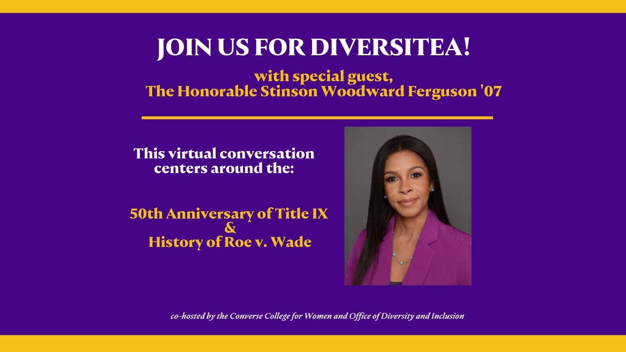 DiversiTea Conversations with The Honorable Stinson Woodward Ferguson
