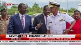 Changes at KDF: Ruto appoints General Charles Kahariri as new Chief of Defence Forces