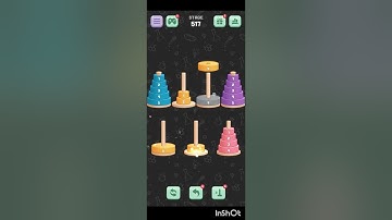 Tower of Hanoi sort level 514 to level 522