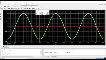 Sinusoidal Source (VSIN) in PSPICE