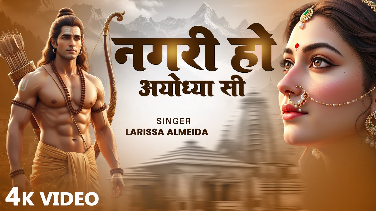 जय श्री राम | Nagri Ho Ayodhya Si || नगरी हो अयोध्या सी | Larissa Almedia || Jay Shree Ram