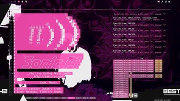 Sam Aaron - Live Practice streaming from RubyConf17