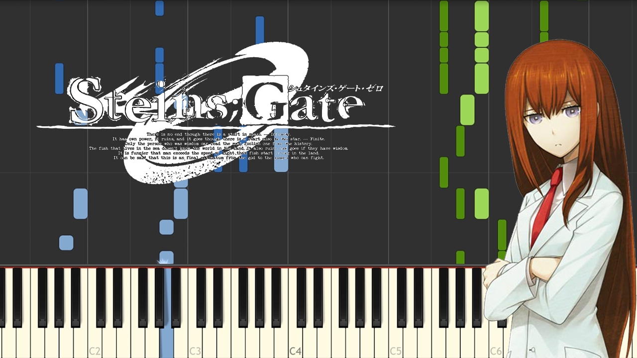 Amadeus (アマデウス) - Steins;Gate 0 (Synthesia) - YouTube