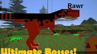 Minecraft Mod Showcase: ULTIMATE BOSSES (3 New Dimensions, Ultimate Tools)ORESPAWN MOD!