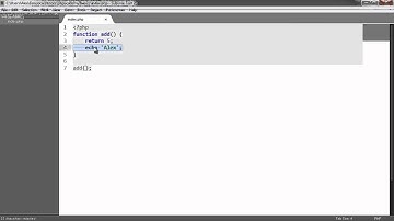 Learn PHP: Functions