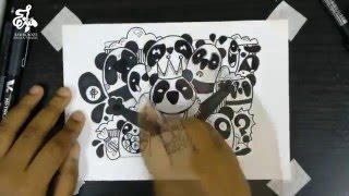 Panda King Doodle