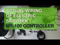 Mr100 controller testing and actual wiring electric scooter mober s10 alarm brake headlight horn