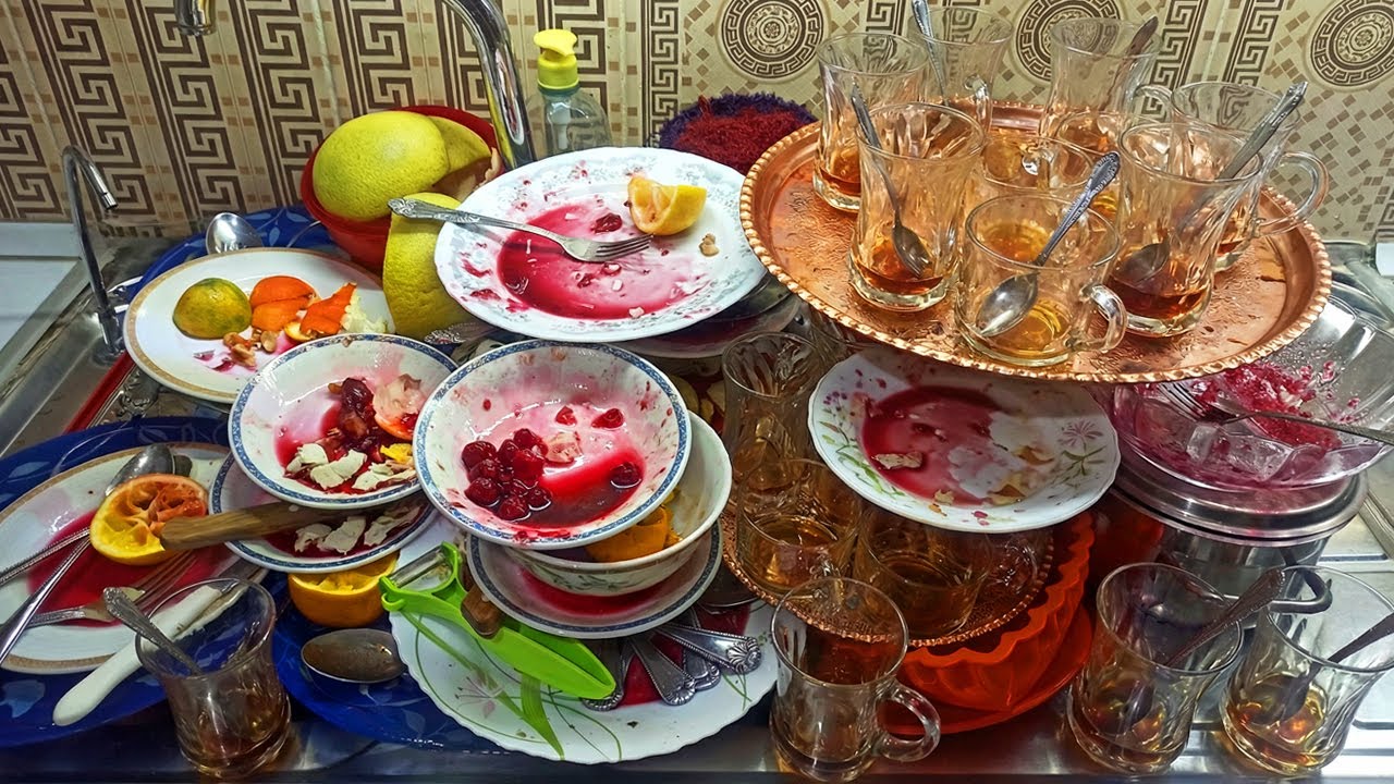 ASMR for Stress Relief | Satisfying Dishwashing | No Music No Talking