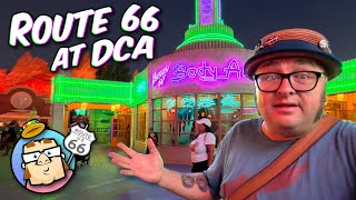 Disney's Version of Route 66 - Cars Land at Disney's California Adventure - Anaheim, CA
