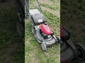 Lot 210- Honda push mower GCV 200