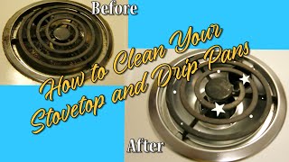 How to Clean Your Stovetop and Drip Pans