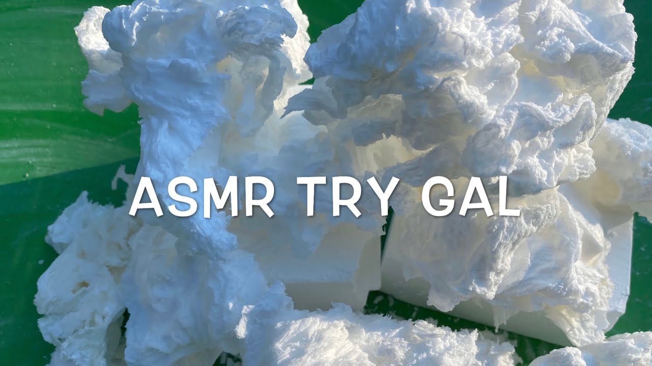 ASMR Cloud Crush | Cloud Soap + BSN Gym Chalk